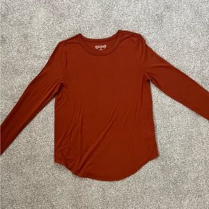 Mudd brand T-shirt. Long sleeve. Burnt orange.